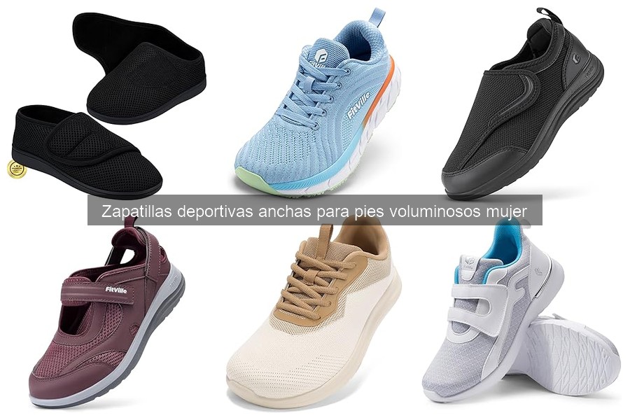 Mejores zapatillas deportivas anchas para pies grandes mujer