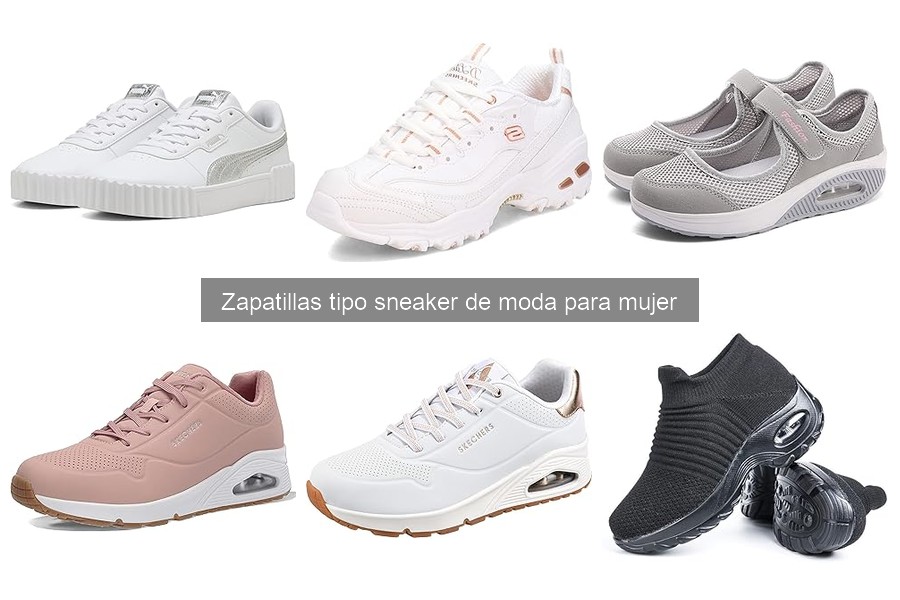 Mejores zapatillas sneaker de moda para uso diario
