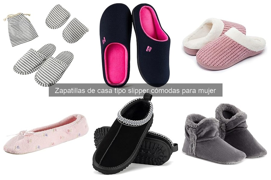 Mejores zapatillas tipo slipper para mujer en 2023