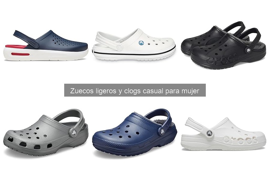 Mejores zuecos ligeros para verano: estilo y comodidad