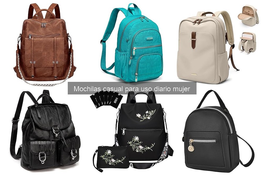 Mochilas casuales para uso diario en diversas ocasiones