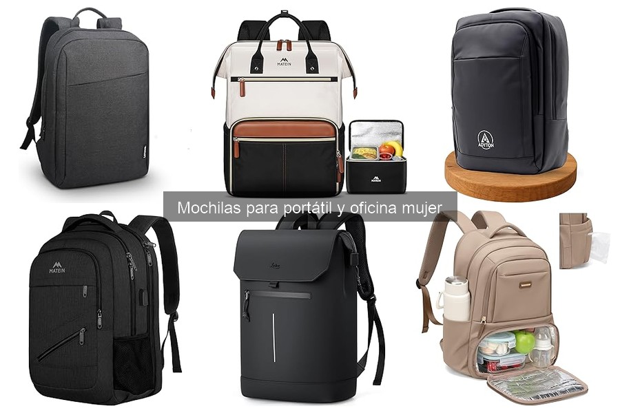 Mochilas para portátil y oficina mujer: calidad-precio ideal