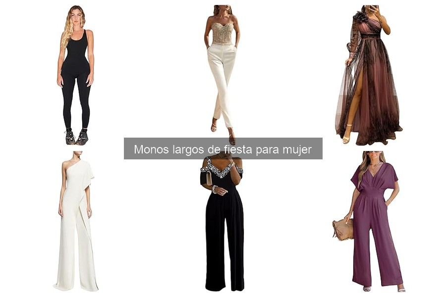 Monos largos de fiesta que favorecen distintos tipos de cuerpo