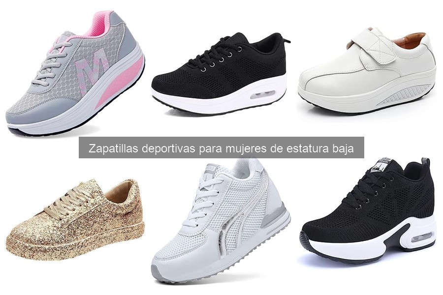 Ofertas de zapatillas deportivas para mujeres bajas