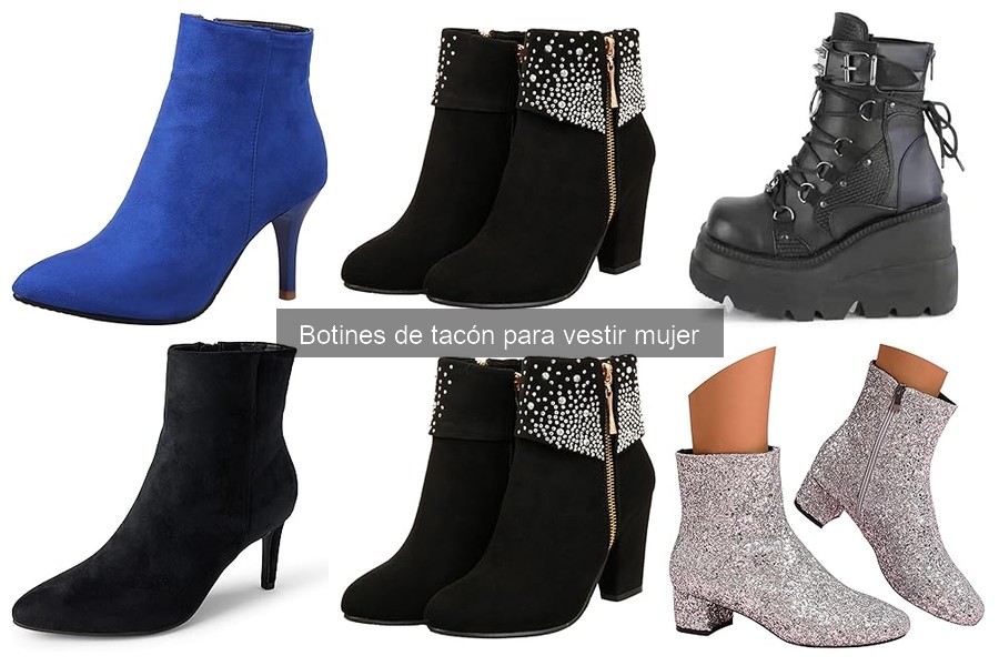 Ofertas en botines de tacón para mujer: ¡Gran descuento!