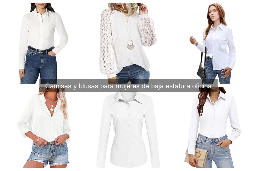 Ofertas en camisas para mujeres de baja estatura