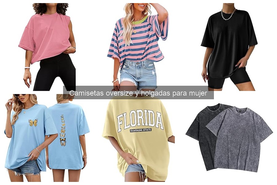 Ofertas en camisetas oversize para mujer: descubre los descuentos
