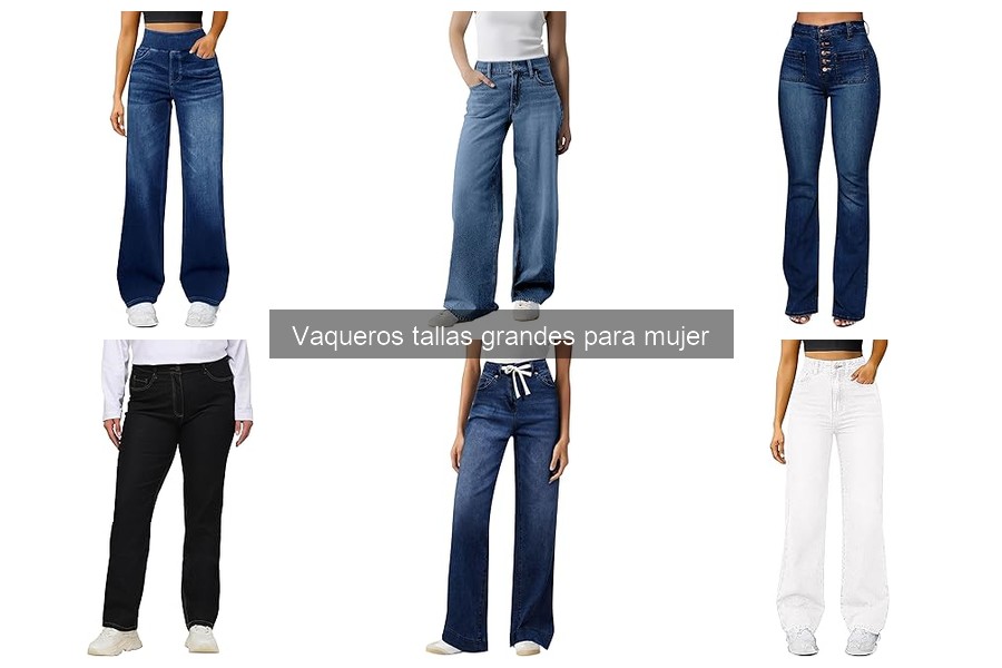 Ofertas en vaqueros tallas grandes para mujer online