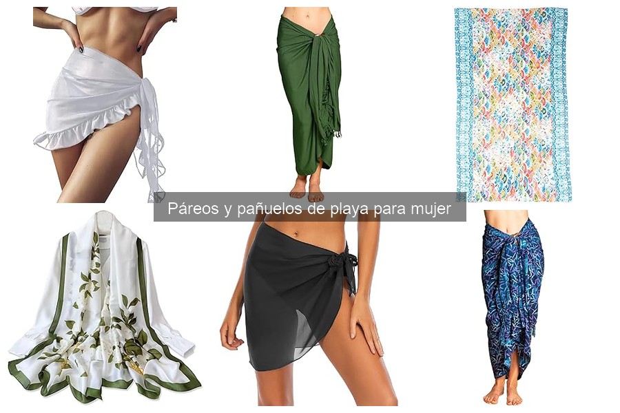 Ofertas y promociones en páreos y pañuelos de playa para mujer