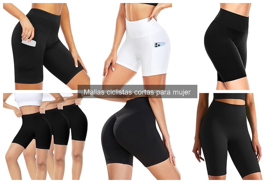 Opiniones reales sobre mallas ciclistas cortas para mujer