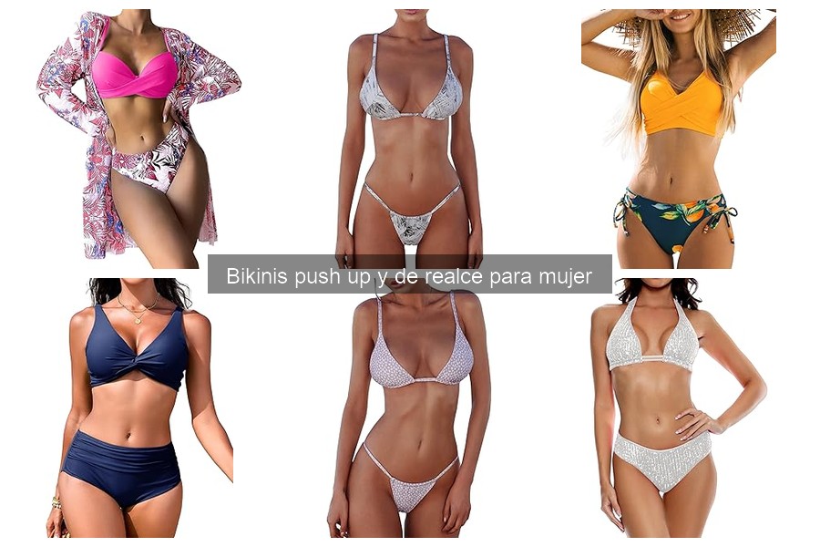 Opiniones sobre bikinis push up populares para mujer