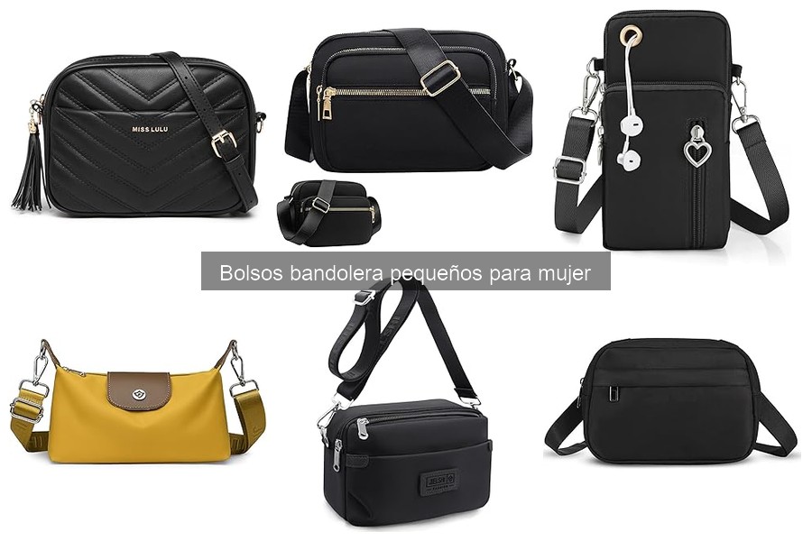 Opiniones sobre Bolsos Bandolera Pequeños para Mujer