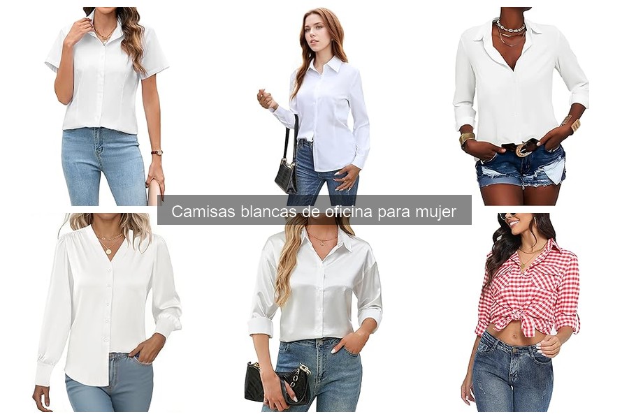 Opiniones sobre camisas blancas de oficina para mujer