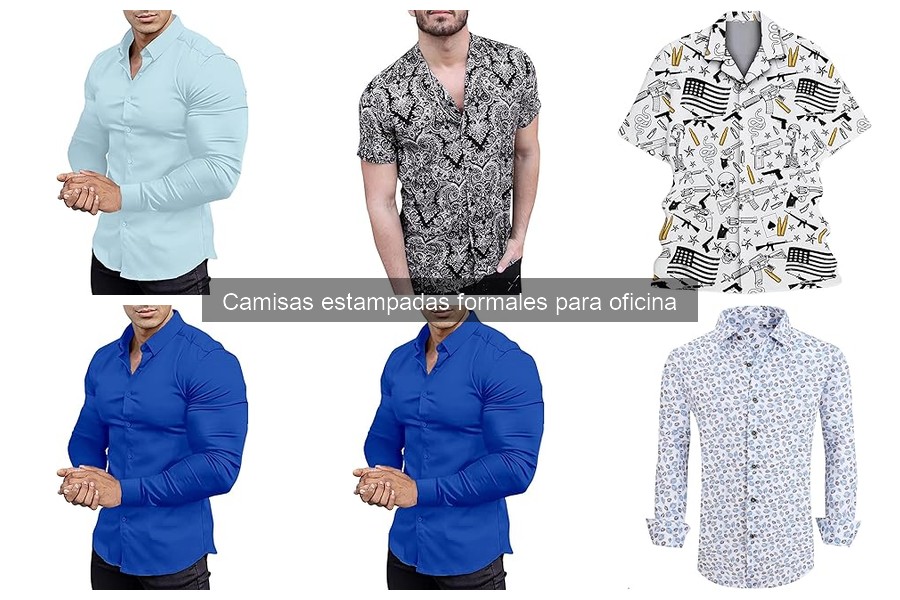 Opiniones sobre camisas estampadas formales para oficina