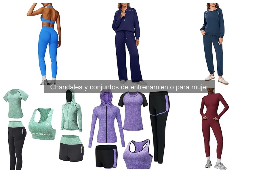 Opiniones sobre chándales populares para mujer en Amazon