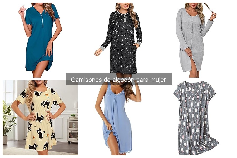 Opiniones sobre los mejores camisones de algodón para mujer