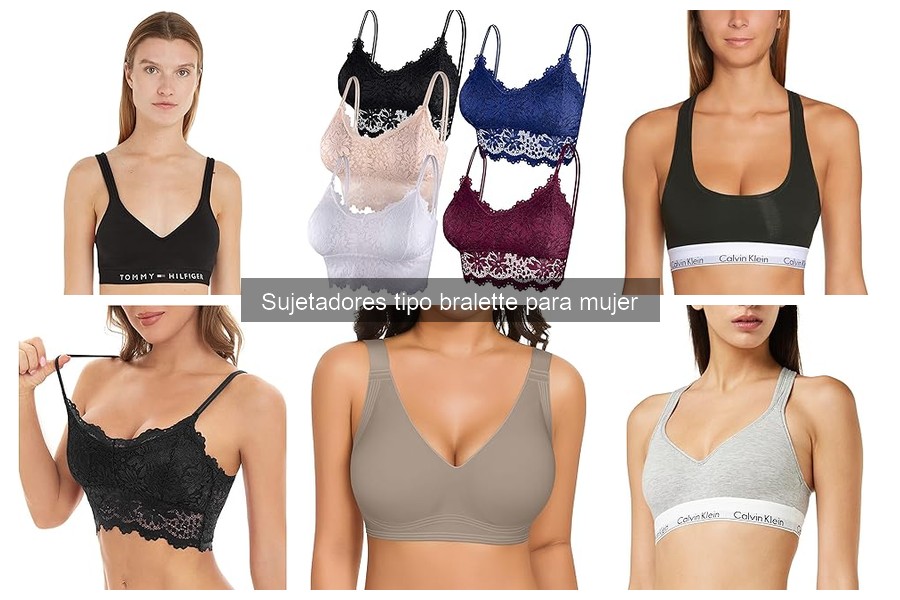 Opiniones sobre los mejores sujetadores bralette para mujer