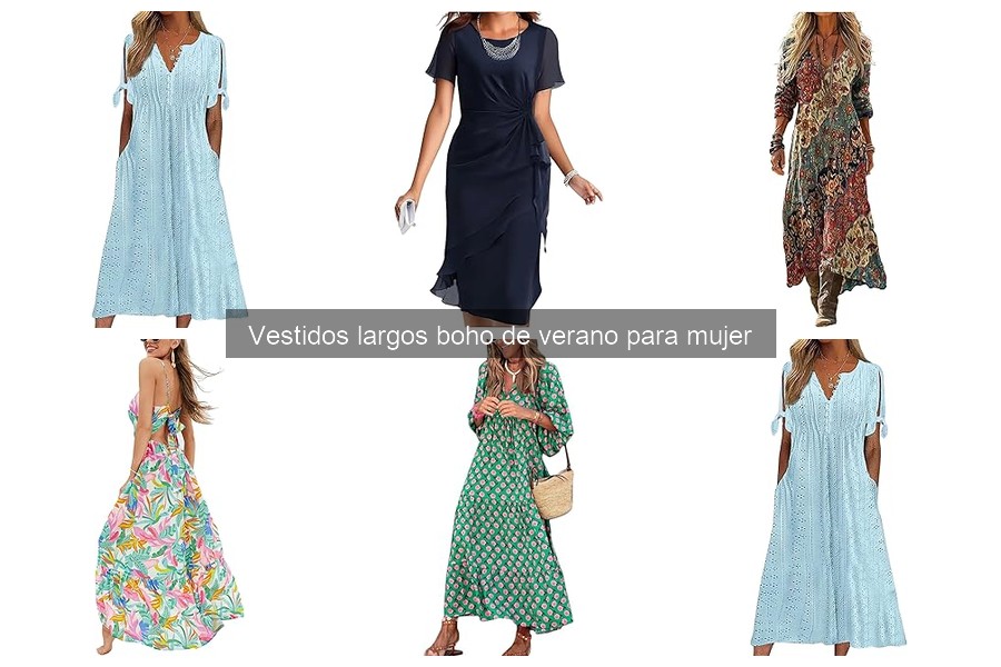 Opiniones sobre los Mejores Vestidos Largos Boho de Verano
