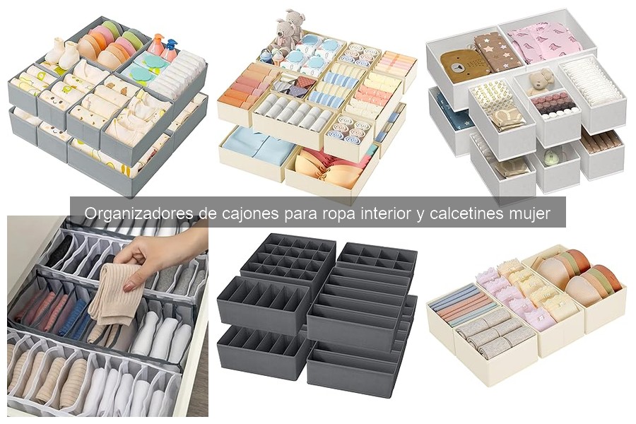 Opiniones sobre organizadores de cajones de ropa interior