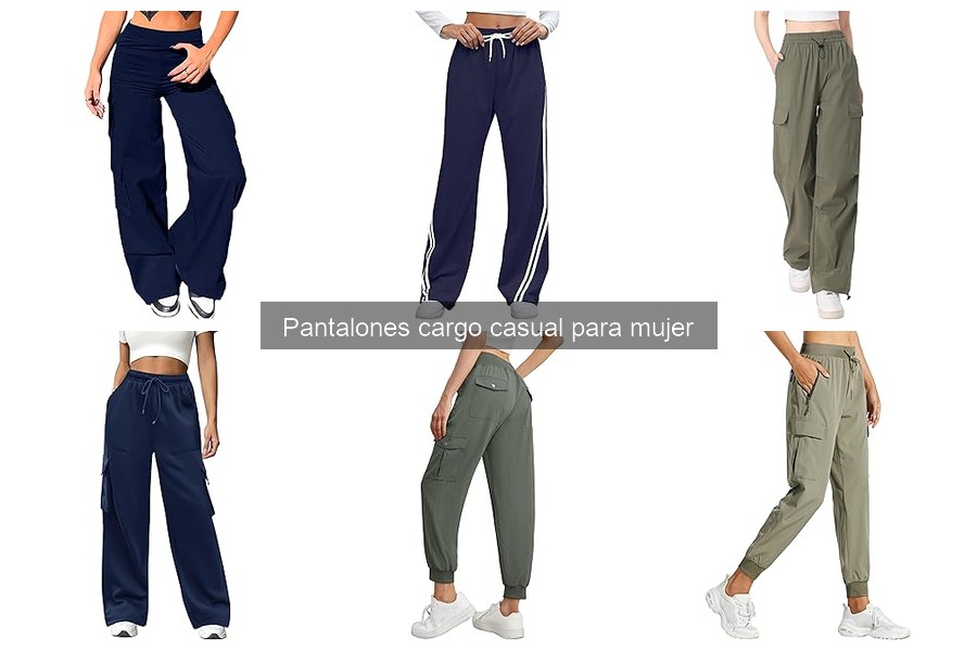 Opiniones sobre pantalones cargo casual para mujer