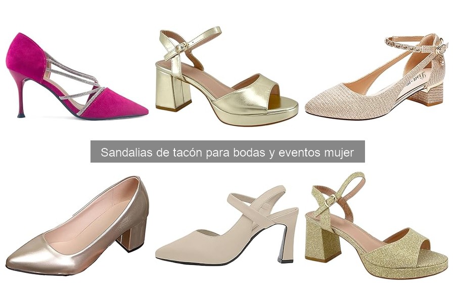 Opiniones sobre Sandalias de Tacón para Bodas y Eventos