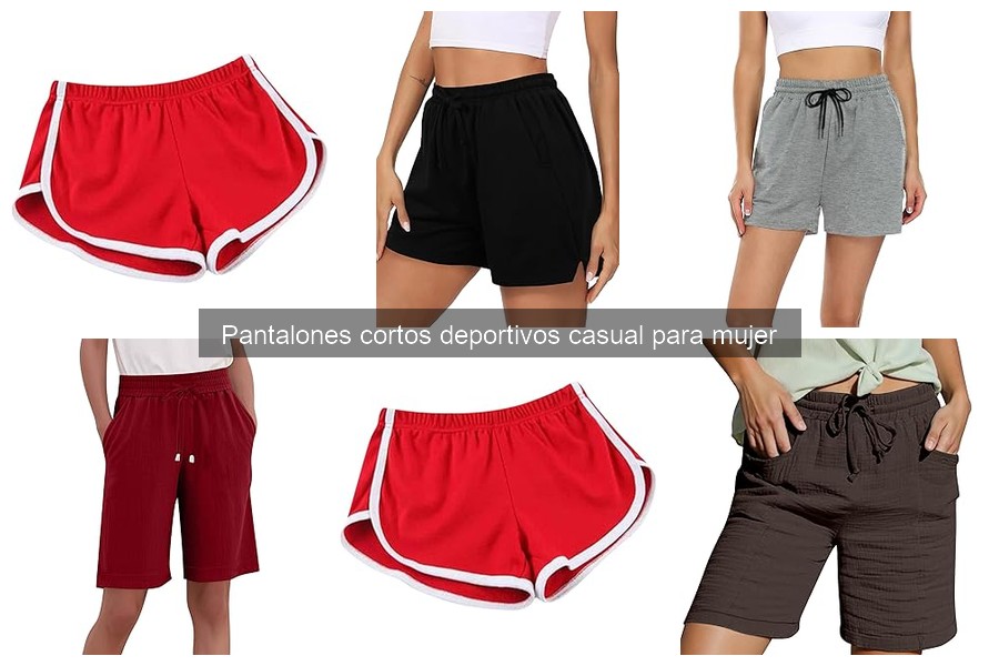 Pantalones Cortos Deportivos Casual para Mujer: Moda y Estilo
