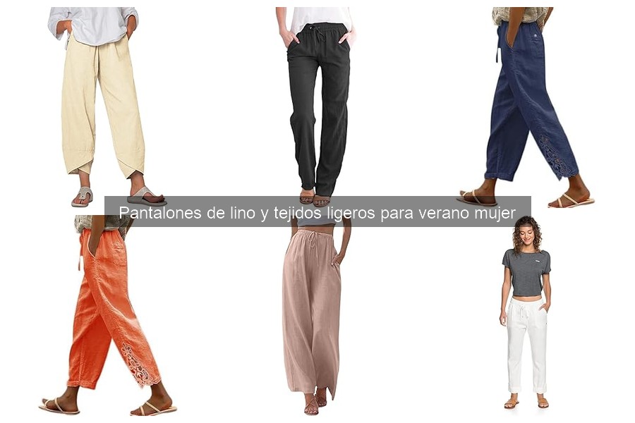 Pantalones de lino económicos para el verano: ¡aprovecha ofertas!