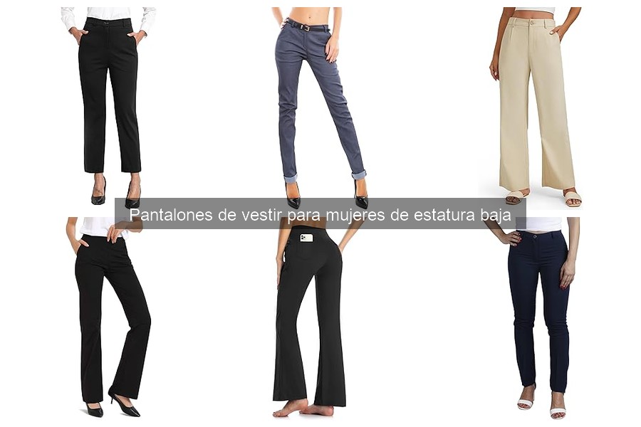 Problemas comunes al comprar pantalones de vestir para estatura baja