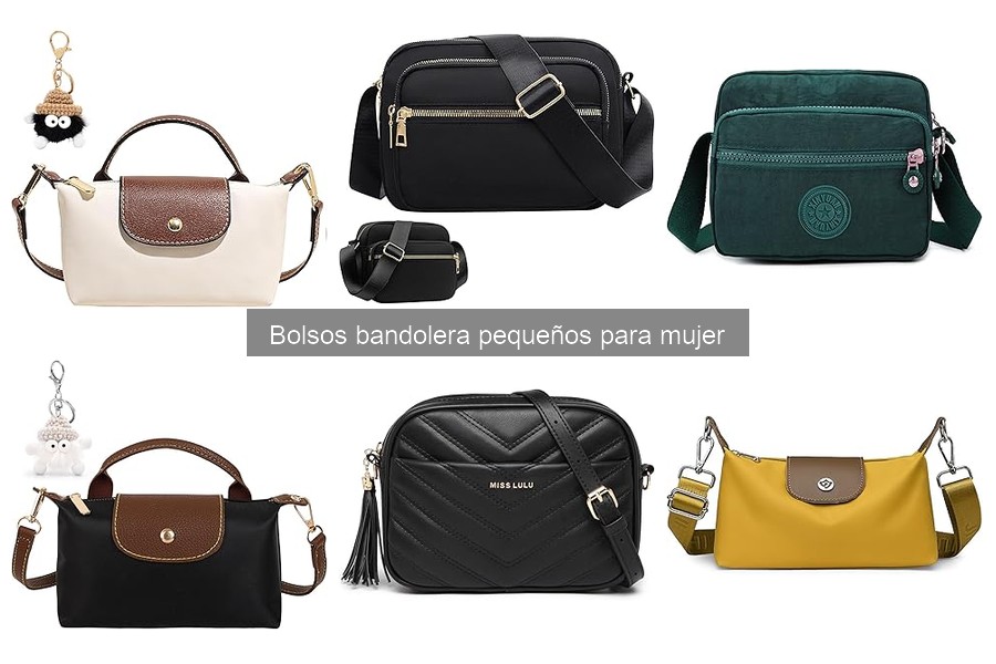 Problemas comunes al usar bolsos bandolera pequeños para mujer