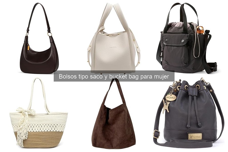 Problemas comunes al usar bolsos tipo saco para mujer