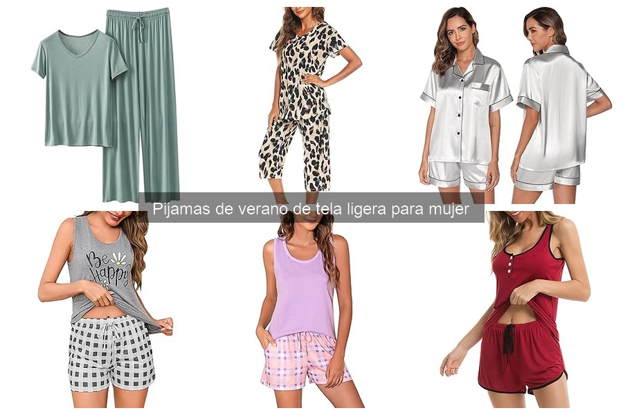 Problemas comunes al usar pijamas de verano ligeros para mujer
