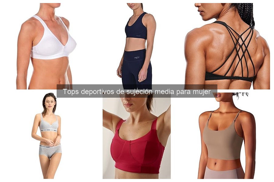 Problemas comunes al usar tops deportivos de sujeción media
