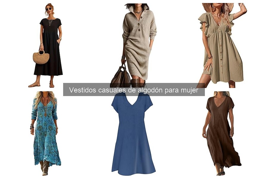 Problemas comunes al usar vestidos casuales de algodón