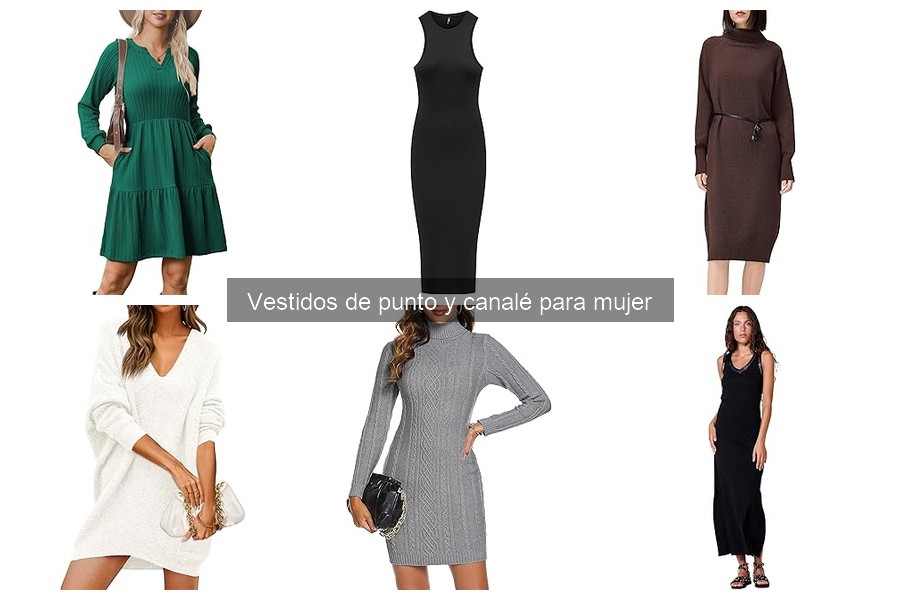 Problemas comunes al usar vestidos de punto para mujer