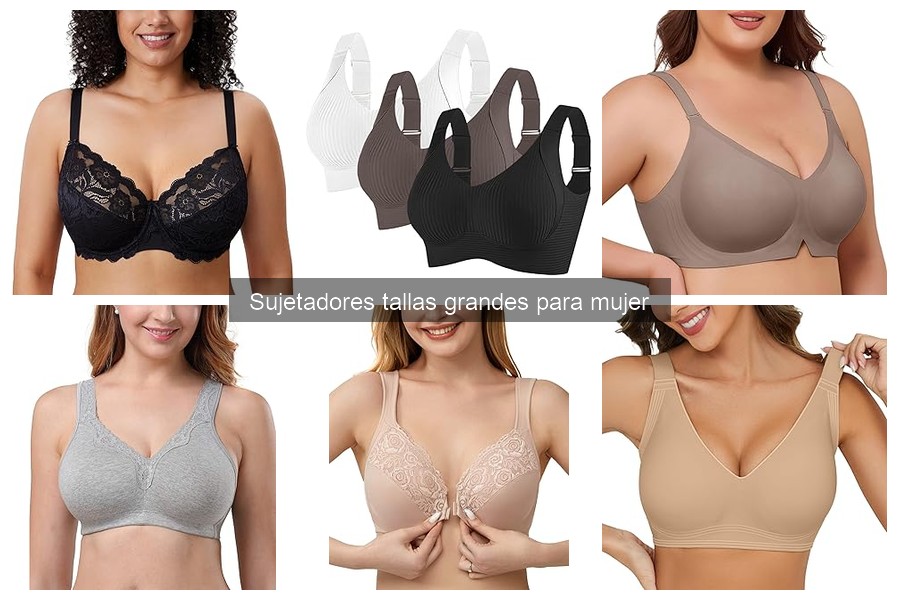 Problemas comunes con sujetadores tallas grandes para mujer
