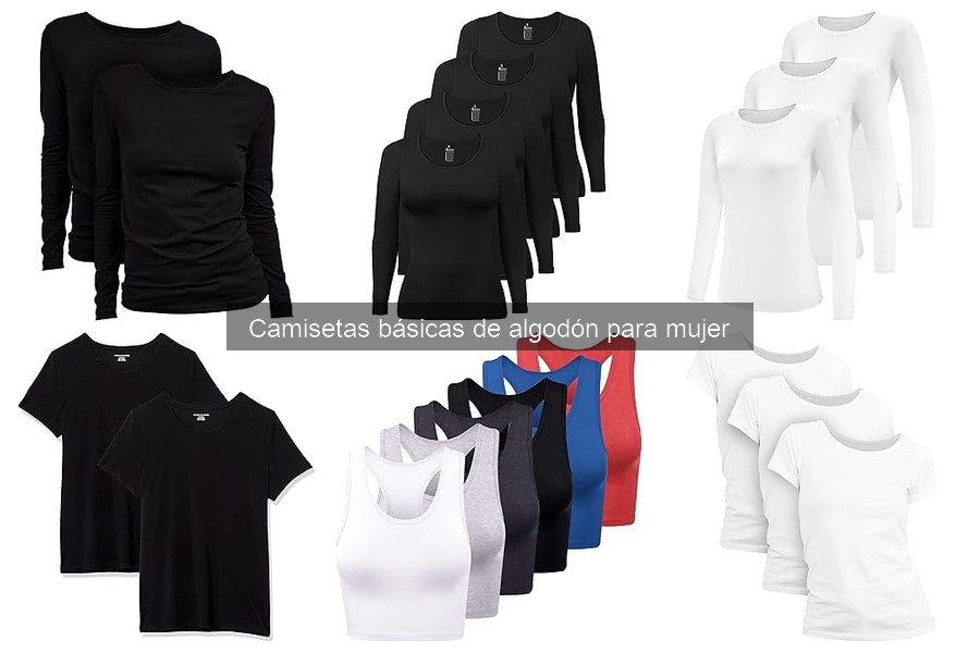 Problemas comunes de camisetas básicas de algodón para mujer