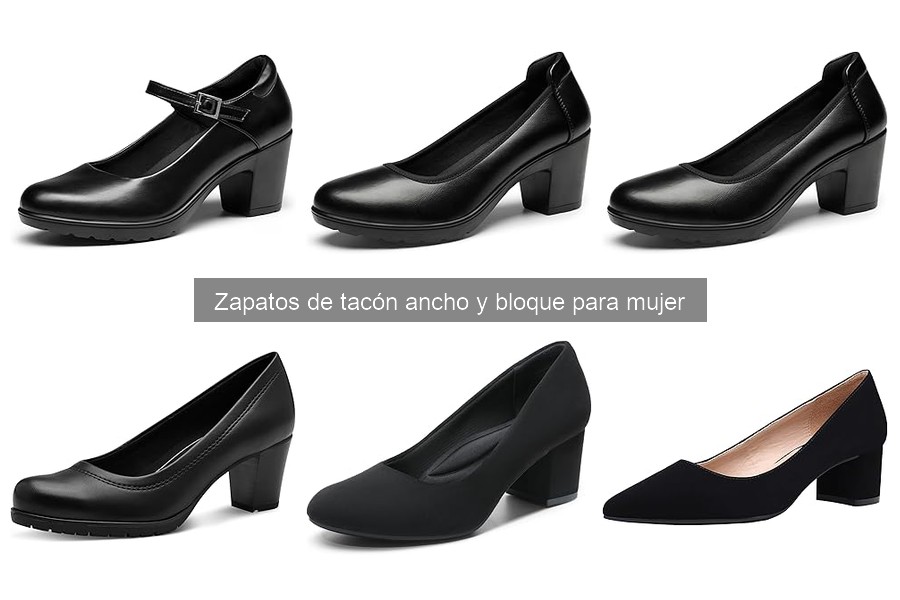 Problemas comunes de los zapatos de tacón ancho y bloque
