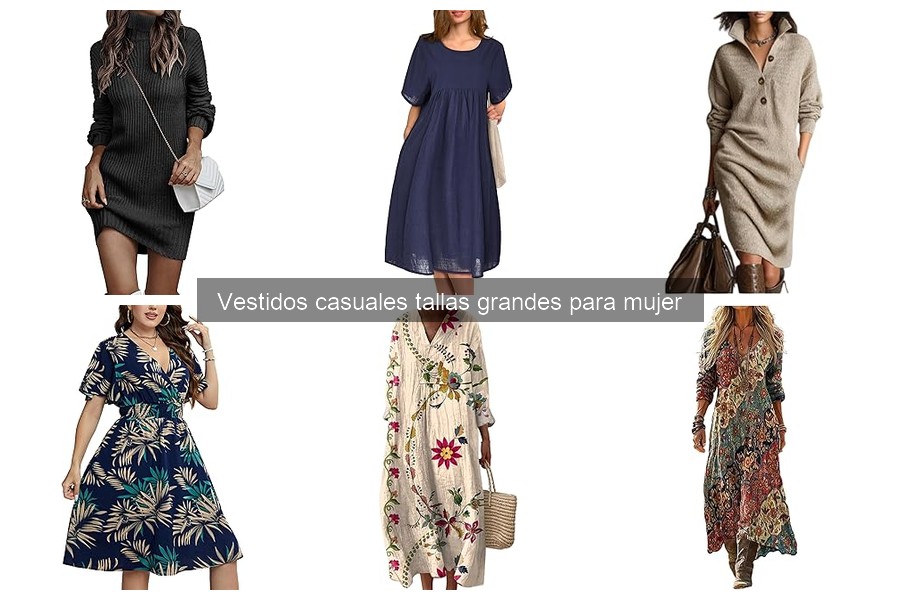 Problemas frecuentes al elegir vestidos casuales tallas grandes