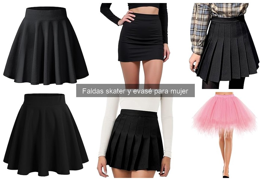 ¿Qué es una falda skater? Características y estilos