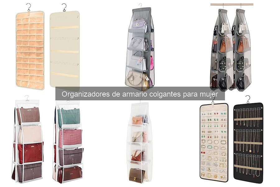 Qué son los organizadores de armario colgantes para mujer