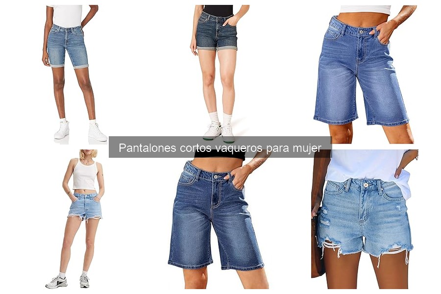 ¿Qué son los pantalones cortos vaqueros para mujer?