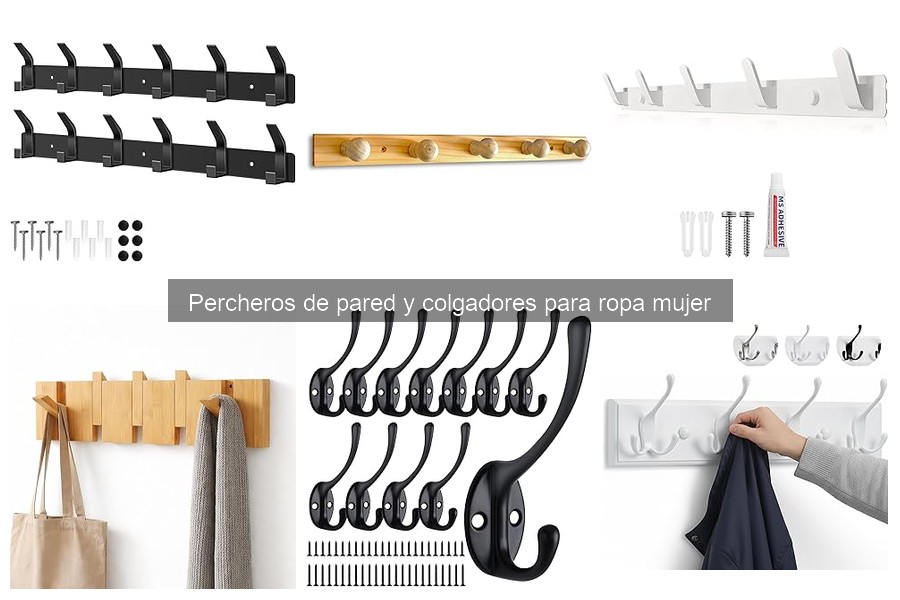 Qué son los percheros de pared y colgadores para ropa