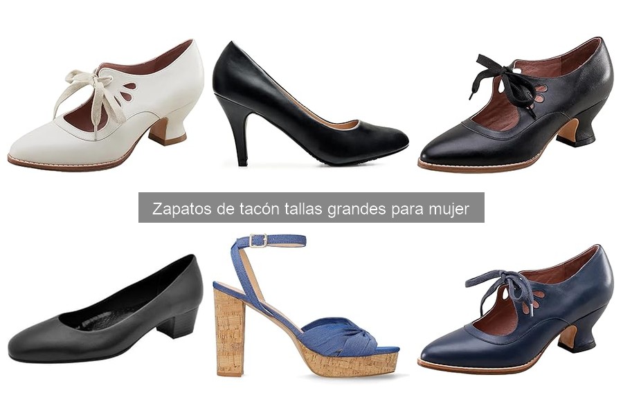 ¿Qué talla de zapatos de tacón elegir si uso 42?