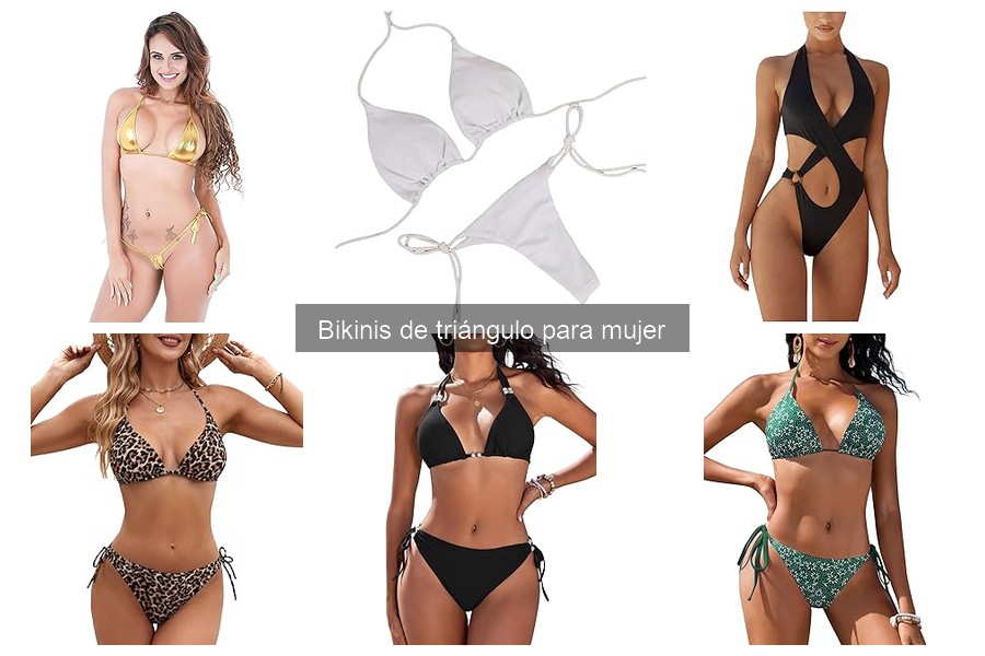 Reseñas de bikinis de triángulo para mujer: Opiniones reales