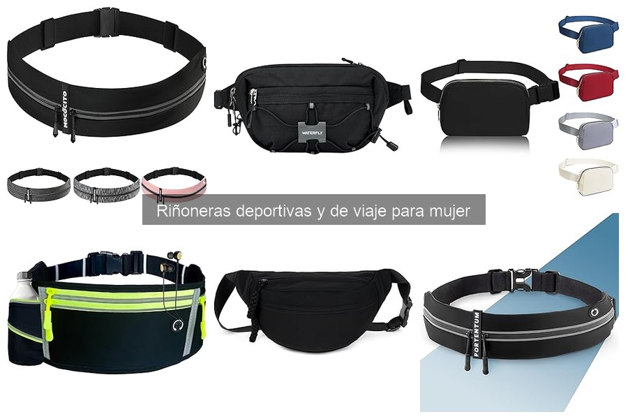 Riñoneras deportivas y de viaje para mujer: características y beneficios