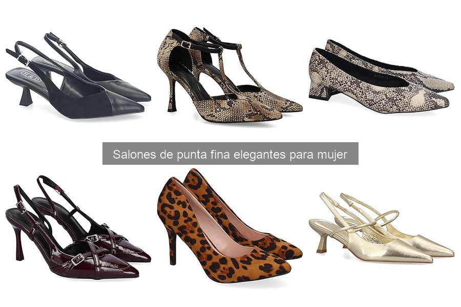 Salones de Punta Fina Elegantes para Mujer: Características y Usos