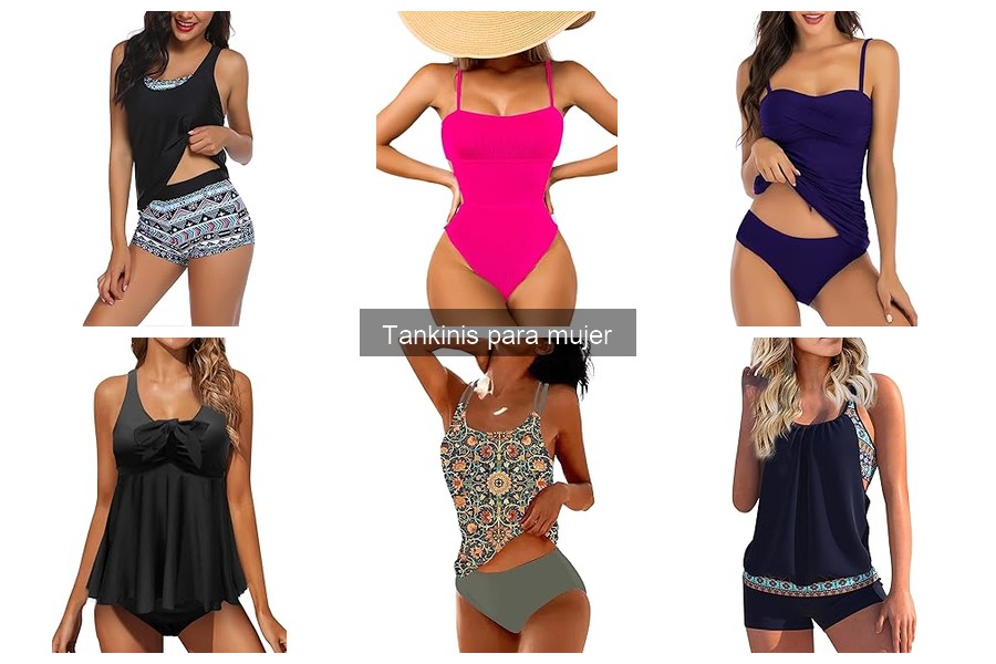 Tankinis para mujeres con tallas grandes: estilo y soporte