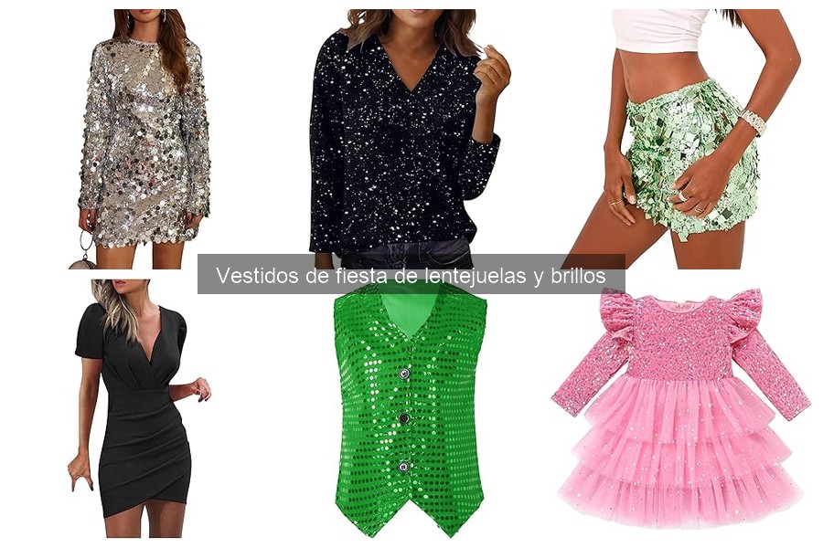 Tendencias 2023 en vestidos de fiesta de lentejuelas