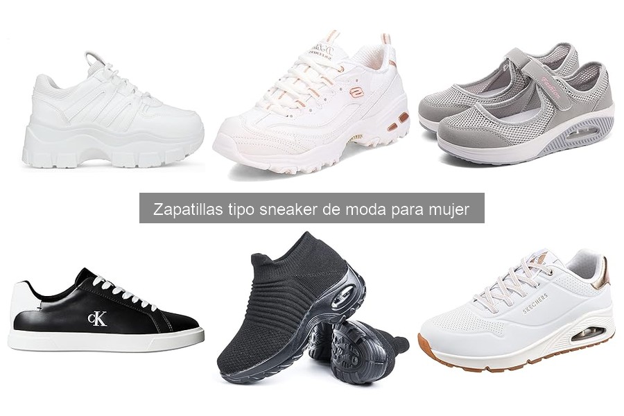 Tendencias 2023 en Zapatillas Sneakers de Moda para Mujer
