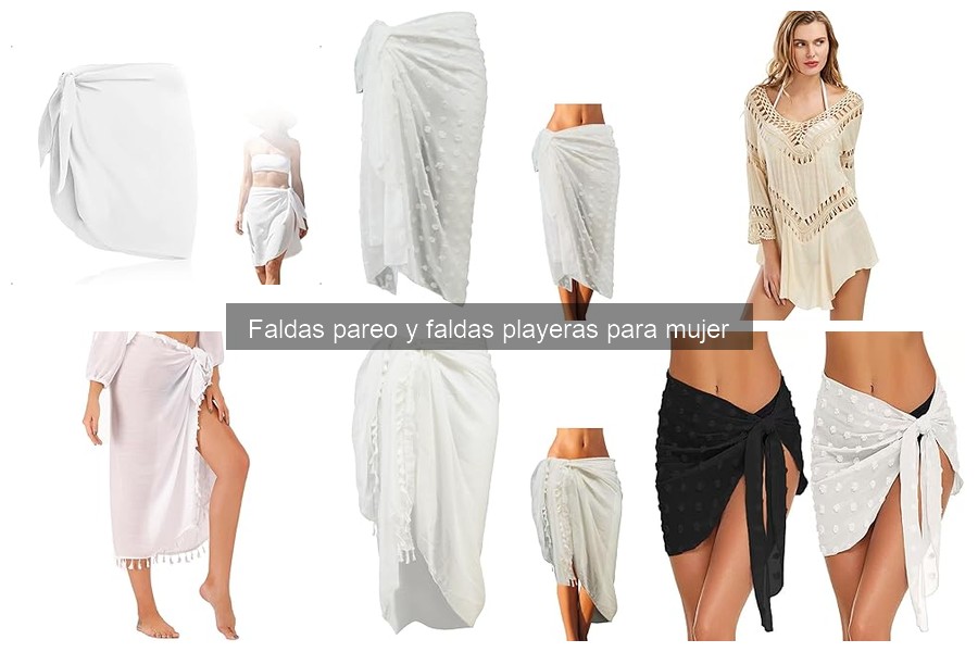 Tendencias actuales en faldas pareo para mujer 2023